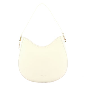 Coccinelle - Alpha Brillant White Shoulder Bag - DTP130280 - BRILLANT/WHITE