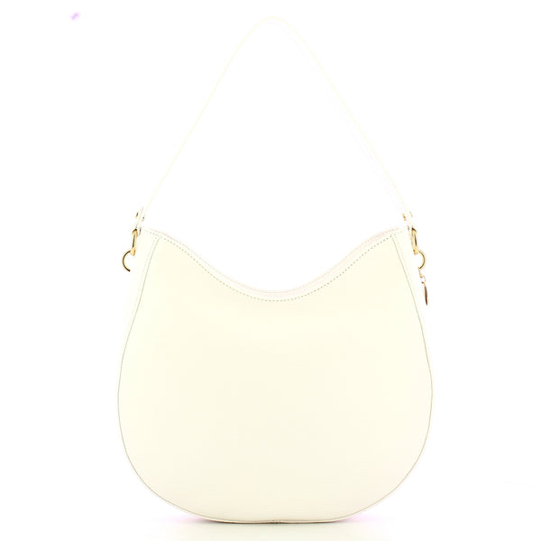 Coccinelle - Alpha Brillant White Shoulder Bag - DTP130280 - BRILLANT/WHITE