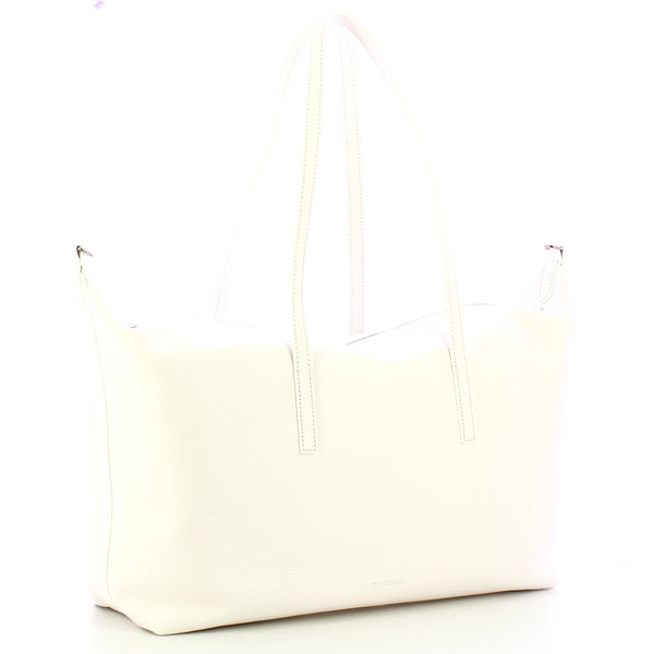 Coccinelle - Aries Brillant White Shoulder Bag - D0A110170 - BRILLANT/WHITE