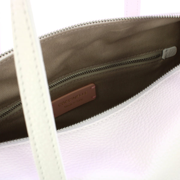 Coccinelle - Aries Brillant White Handbag - D0A180170 - BRILLANT/WHITE