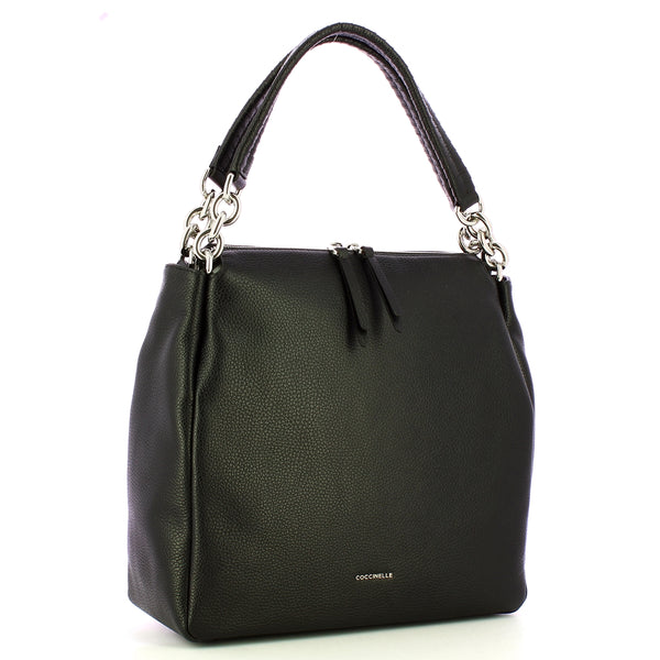 Coccinelle - Maelody Noir Shoulder Bag - DQK110180 - NOIR
