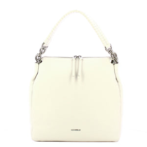 Coccinelle - Maelody Brillant White Shoulder Bag - DQK110180 - BRILLANT/WHITE