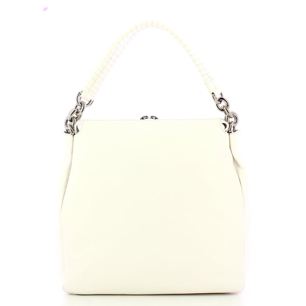 Coccinelle - Maelody Brillant White Shoulder Bag - DQK110180 - BRILLANT/WHITE