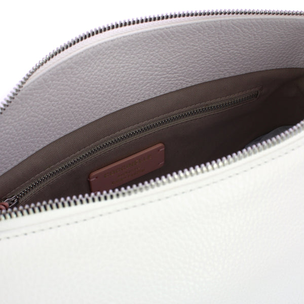 Coccinelle - Maelody Brillant White Shoulder Bag - DQK110180 - BRILLANT/WHITE