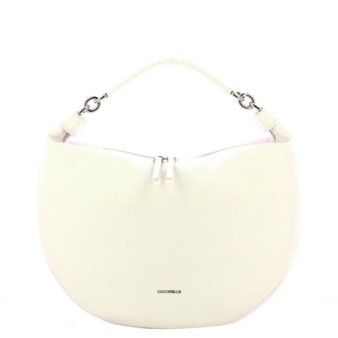 Coccinelle - Maelody Brillant White Shoulder Bag - DQK130180 - BRILLANT/WHITE