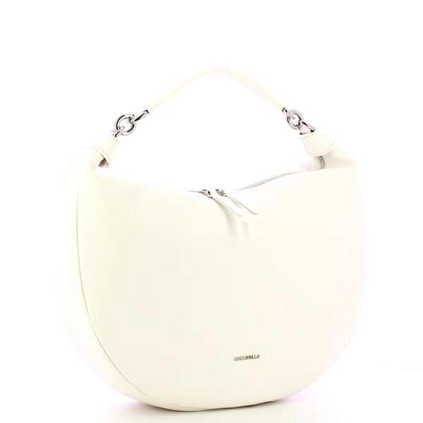 Coccinelle - Maelody Brillant White Shoulder Bag - DQK130180 - BRILLANT/WHITE