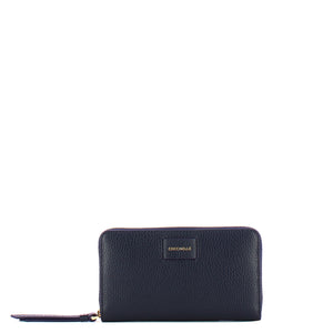 Coccinelle - Voile Zip Around Large Midnight Blue Wallet - DJP113280 - MIDNIGHT/BLUE