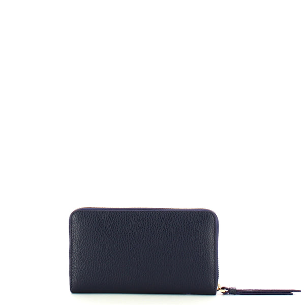 Coccinelle - Voile Zip Around Large Midnight Blue Wallet - DJP113280 - MIDNIGHT/BLUE