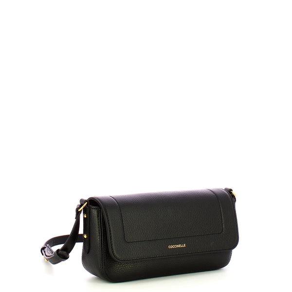 Coccinelle - Hydra Noir Small Crossbody Bag - D5F520180 - NOIR