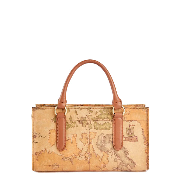 Alviero Martini 1a Classe - Geo Classic Naturale Handbag - CE0526000 - NATURALE