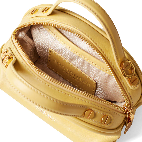 Borbonese - Sexy Mini Miele Handbag - 923328AL6 - MIELE