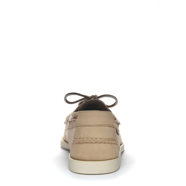 Sebago - Scarpa da barca Portland Nubuck Beige Camel Beige - 7000GA0 - BEIGE/CAMEL/-/BEIGE