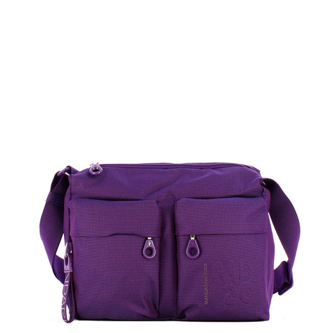 Mandarina Duck - Crossbody Bag MD20 Plum Perfect - P10QMTT5 - PLUM/PERFECT
