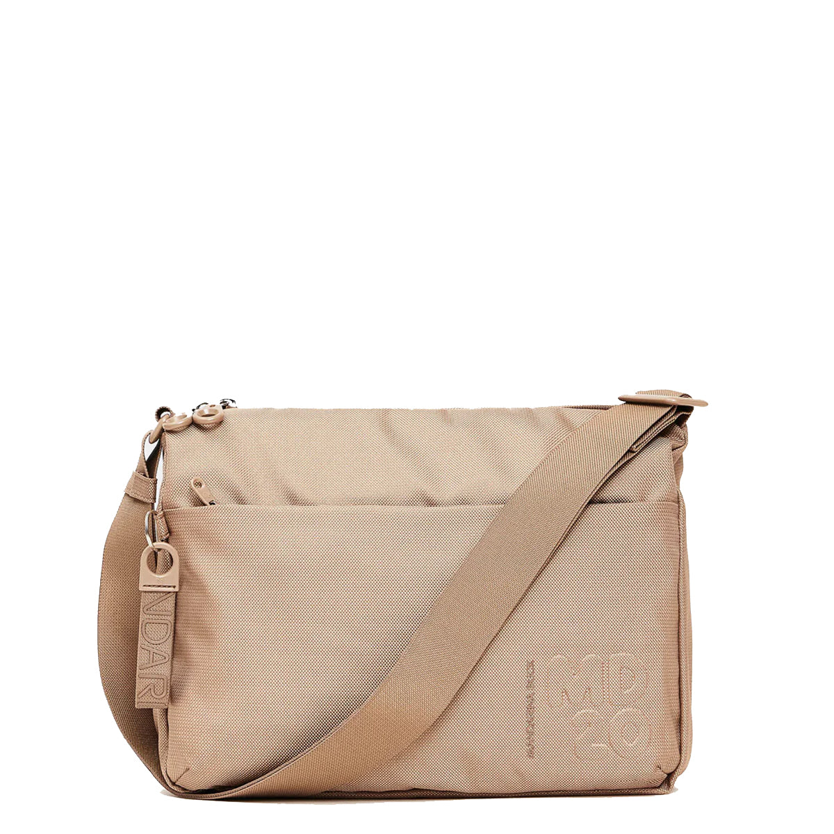 Mandarina Duck - Expandable Crossbody Bag MD20 Warm Taupe - P10QMT16 - WARM/TAUPE