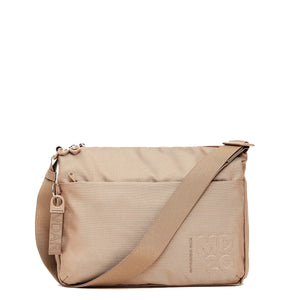 Mandarina Duck - Expandable Crossbody Bag MD20 Warm Taupe - P10QMT16 - WARM/TAUPE