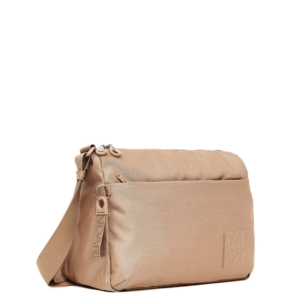 Mandarina Duck - Expandable Crossbody Bag MD20 Warm Taupe - P10QMT16 - WARM/TAUPE