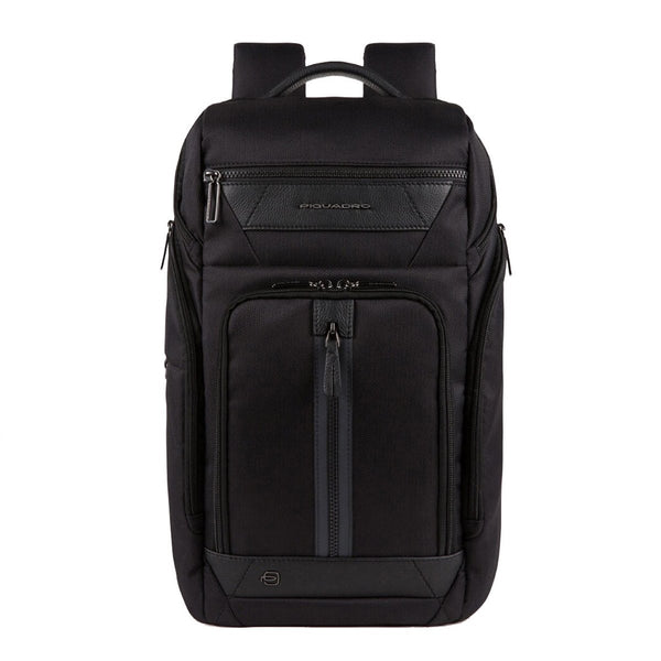 Piquadro - Zaino Porta PC in tessuto riciclato Trakai 15.6 - CA5526W109 - NERO