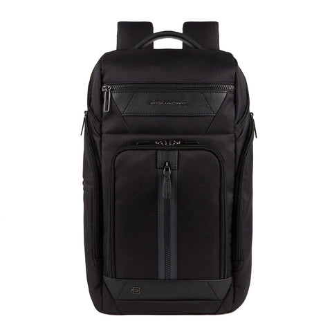 Piquadro - Zaino Porta PC in tessuto riciclato Trakai 15.6 - CA5526W109 - NERO