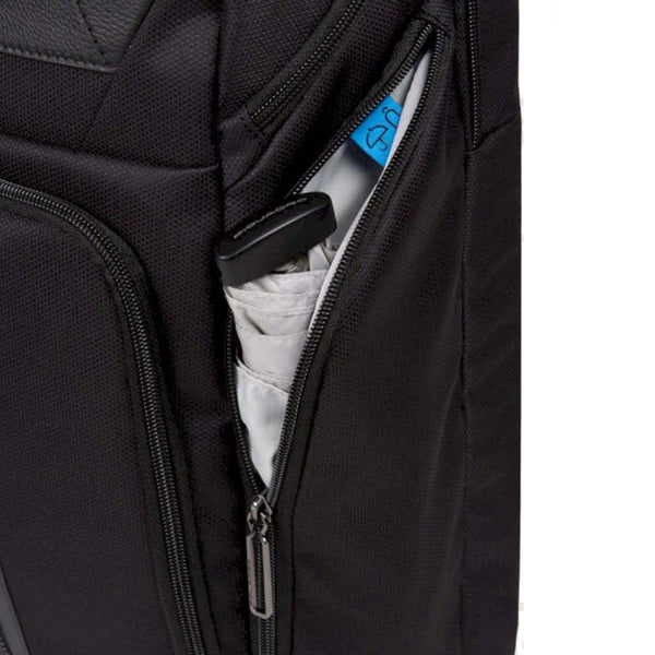 Piquadro - Zaino Porta PC in tessuto riciclato Trakai 15.6 - CA5526W109 - NERO