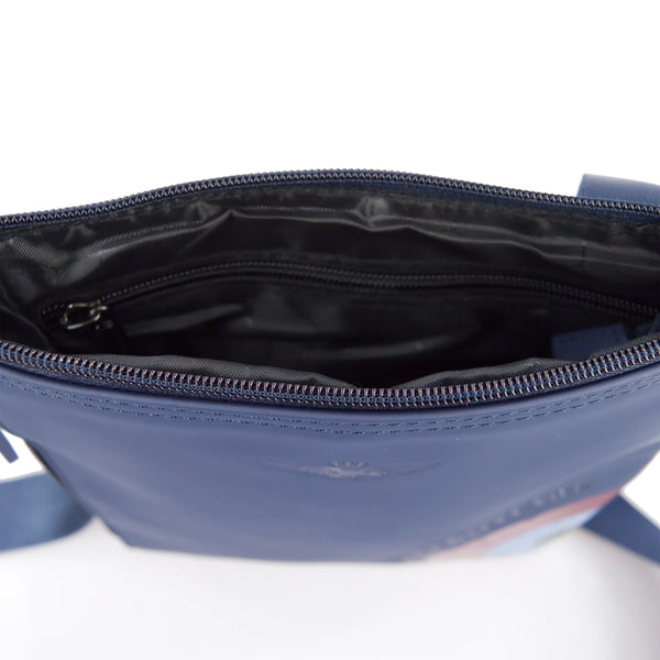 Aeronautica Militare - Runway Verde Flat Crossbody Bag - AM551 - VERDE