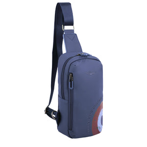 Aeronautica Militare - Runway Blue Mono Sling Bag - AM553 - BLUE