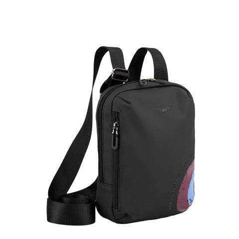 Aeronautica Militare - Runway Nero Crossbody Bag - AM552 - NERO