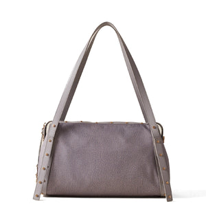 Borbonese - Metropole Medium Cloud Handbag - 933257I15 - CLOUD
