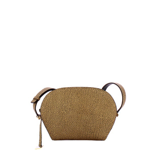 Borbonese - Small Camera Case S OP Naturale Nero - 924389AT4 - OP/NATURALE/NERO