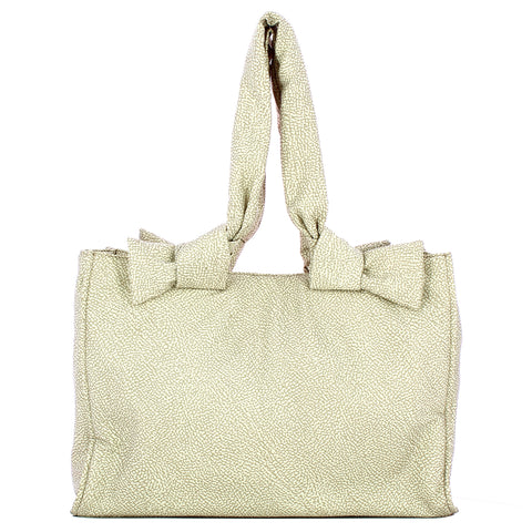 Borbonese - Large Sabbia Shoulder Bag - 933495I15 - SABBIA
