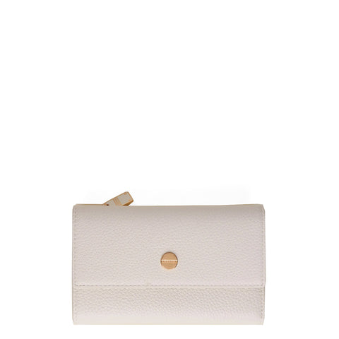 Borbonese - Medium Leather Chantilly Cream Wallet with RFID - 920057AR3 - CHANTILLY/CREAM