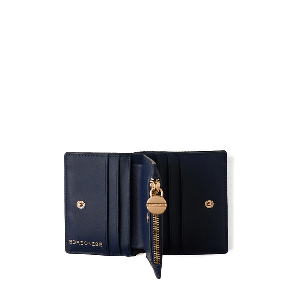 Borbonese - Small Blu Wallet - 930163I15 - BLU