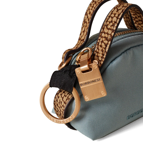 Borbonese - Keychain Sexy Bag Edera OP Naturale - 910787AZ1 - EDERA/OP/NATURALE
