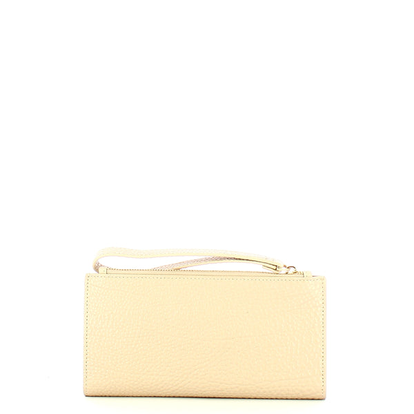 Borbonese - Wallet with phone holder Porridge - 920232AV9 - PORRIDGE