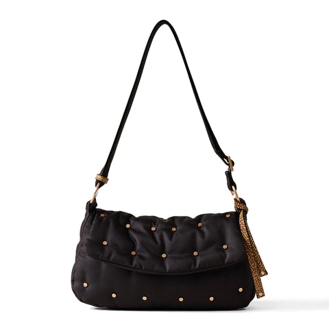 Borbonese - Colette Nero OP Naturale Crossbody Bag - 933328AZ1 - NERO/OP/NATURALE
