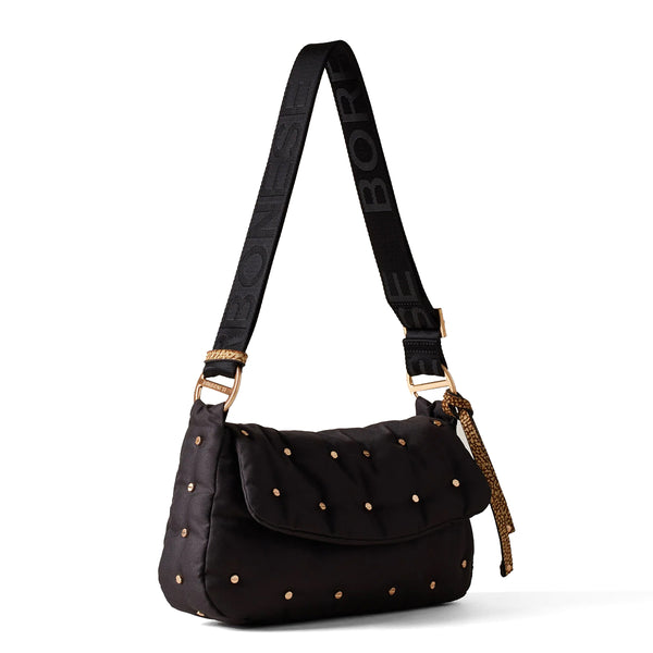 Borbonese - Colette Nero OP Naturale Crossbody Bag - 933328AZ1 - NERO/OP/NATURALE