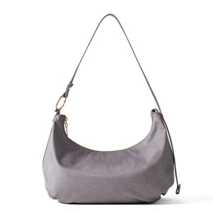 Borbonese - Hobo Bag Bond Medium Cloud - 924181AH1 - CLOUD