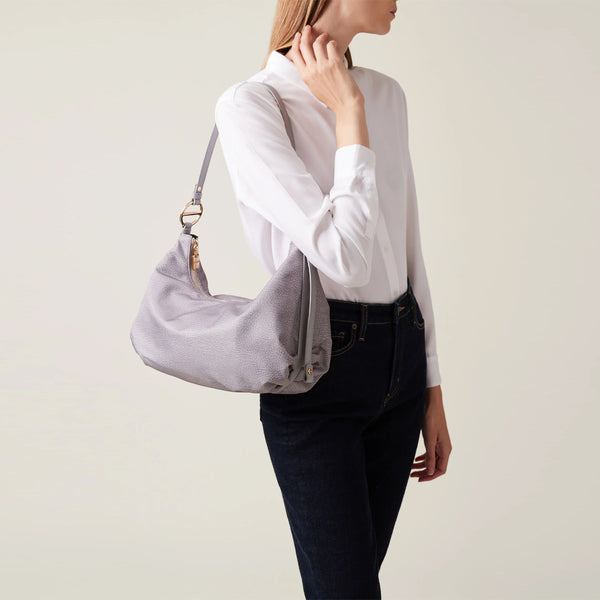 Borbonese - Hobo Bag Bond Medium Cloud - 924181AH1 - CLOUD