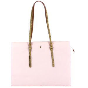 Borbonese - Large Shopping Bag Ortensia OP Naturale - 933786AQ3 - ORTENSIA/OP/NATURALE