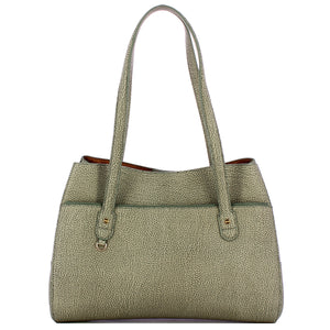 Borbonese - Large Clay Grey Shoulder Bag - 903012AR6 - CLAY/GREY