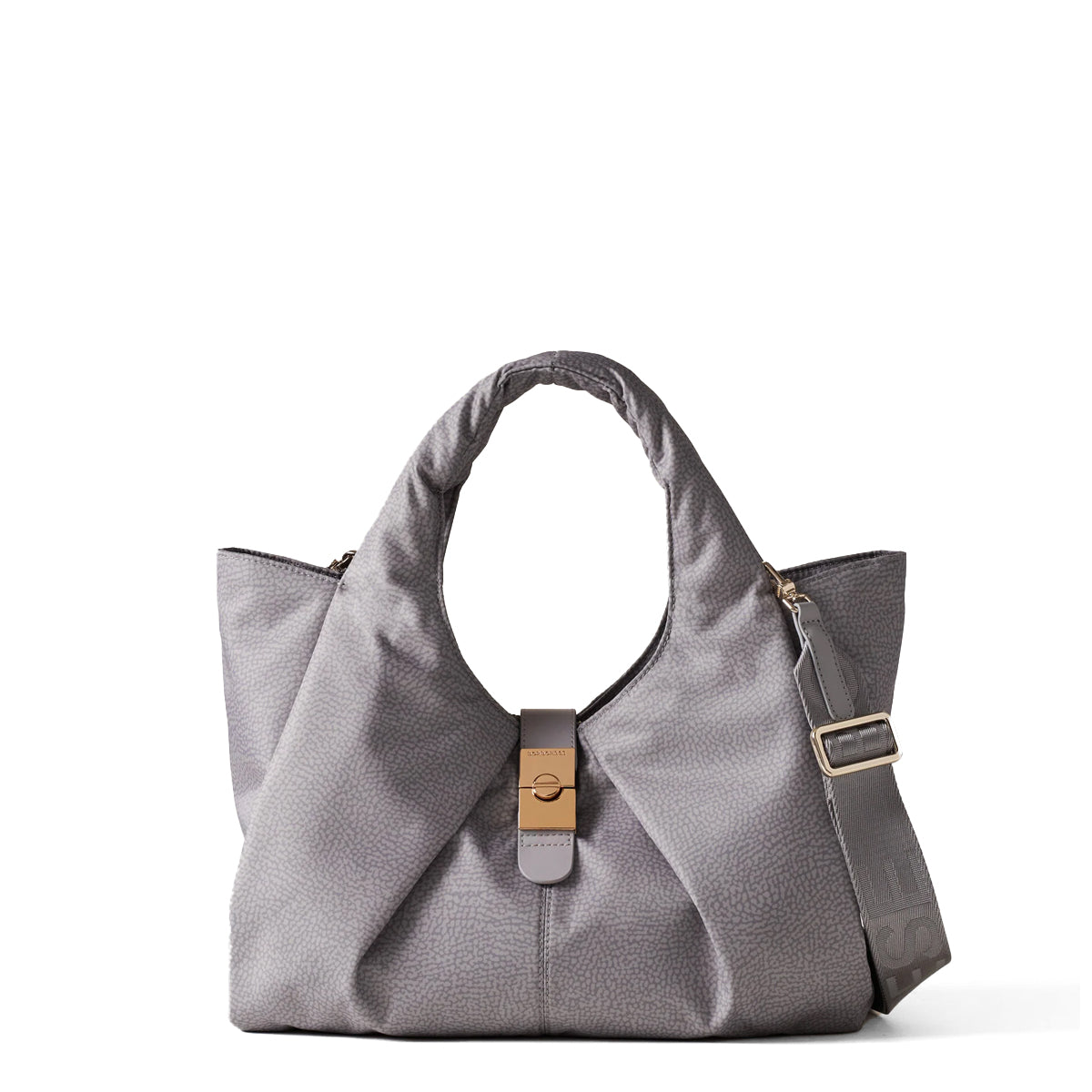 Borbonese - Cortina Medium Cloud Shopper - 923934I15 - CLOUD