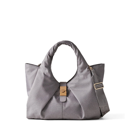 Borbonese - Cortina Medium Cloud Shopper - 923934I15 - CLOUD