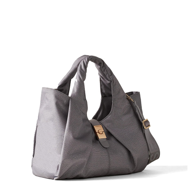 Borbonese - Cortina Medium Cloud Shopper - 923934I15 - CLOUD