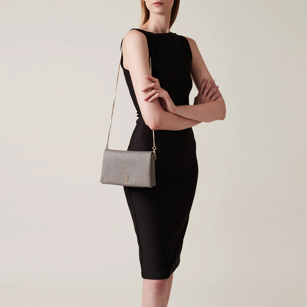 Borbonese - Mini Bag Clay Grey Crossbody Bag - 920235AN0 - CLAY/GREY