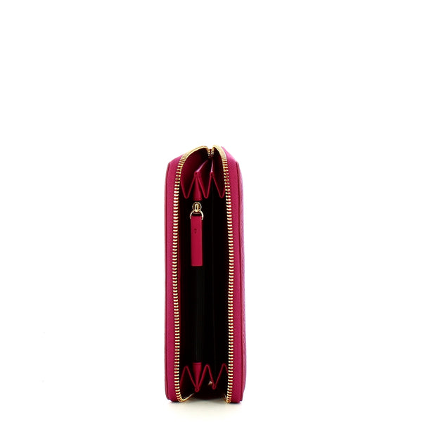 Borbonese - Zip Around Amarone Wallet with RFID - 920053AR3 - AMARONE