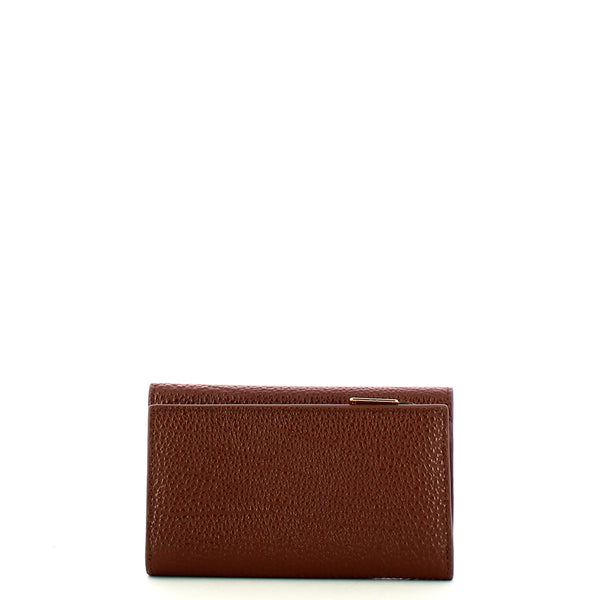 Borbonese - Medium Leather Brulé Wallet - 920233AV9 - BRULE'
