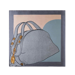 Borbonese - Foulard Sexy Bag 90x90 Edera - 6DA074TK3 - EDERA