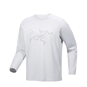Arc'Teryx - Maglia Cormac Logo Solitude Heather Void - X000008452 - SOLITUDE/HEATHER///VOID
