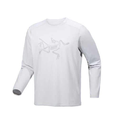 Arc'Teryx - Maglia Cormac Logo Solitude Heather Void - X000008452 - SOLITUDE/HEATHER///VOID
