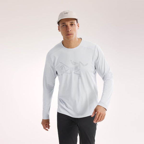 Arc'Teryx - Maglia Cormac Logo Solitude Heather Void - X000008452 - SOLITUDE/HEATHER///VOID