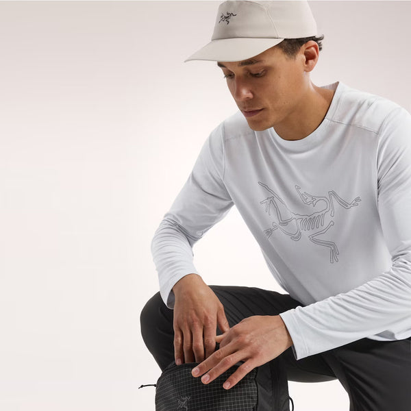 Arc'Teryx - Maglia Cormac Logo Solitude Heather Void - X000008452 - SOLITUDE/HEATHER///VOID